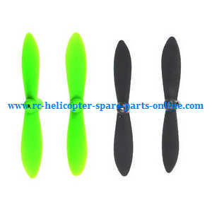 JJRC DHD D2 RC quadcopter spare parts todayrc toys listing main blades (Black-Green)