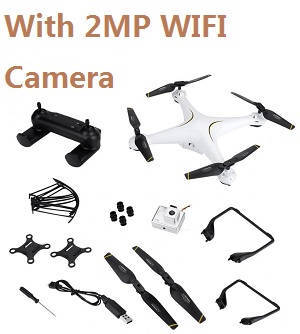 DM DM106 RC Drone with 2MP WIFI camera RTF