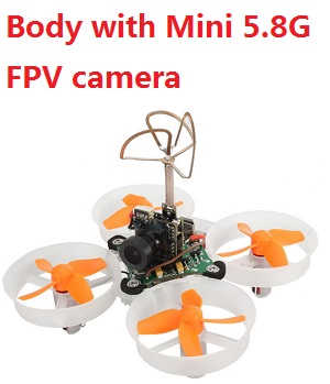 E010S Body With Tiny F3 Brushed Flight Controller EF-01 VTX 800TVL Camera Set DIY Part