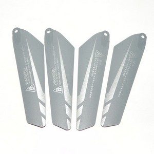 DFD F103 F103B RC helicopter spare parts todayrc toys listing main blades (2x upper + 2x lower)