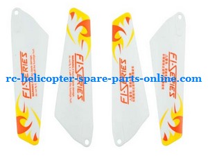 DFD F106 RC helicopter spare parts todayrc toys listing main blades (Yellow)
