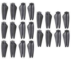 SJRC F11, F11 PRO, F11 4K PRO, F11s PRO, F11s 4k PRO RC Drone spare parts todayrc toys listing main blades 5 sets (Black)