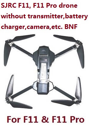 SJRC F11 and F11 Pro Drone without transmitter,battery,charger,camera,etc.BNF (Only for F11 & F11 Pro)