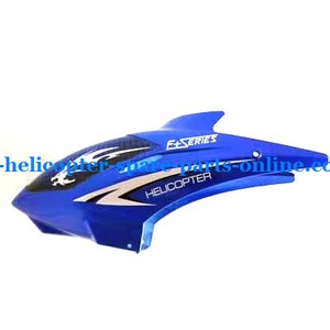 DFD F161 helicopter spare parts todayrc toys listing head cover blue color V2