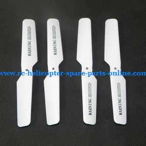 JJRC H8 H8C H8D quadcopter spare parts todayrc toys listing main blades propellers (White)