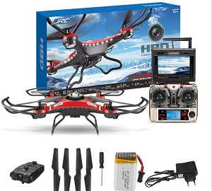 DFD F183D RC quadcopter with 5.8G FPV camera and monitor