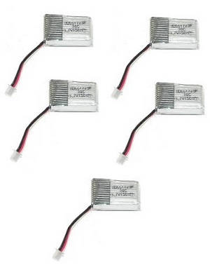 SYMA F3 helicopter spare parts todayrc toys listing battery 5PCS