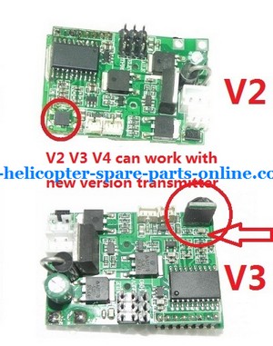 MJX F45 F645 helicopter spare parts todayrc toys listing PCB BOARD V2/V3/V4 new version can work