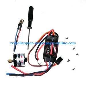 MJX F46 F646 helicopter spare parts todayrc toys listing brushless main motor package sets W6001