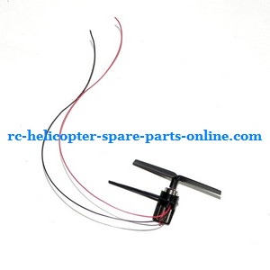 MJX F47 F647 RC helicopter spare parts todayrc toys listing tail blade + tail motor + tail motor deck (set)