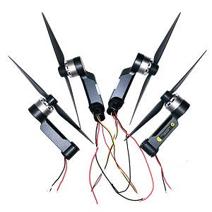 SJRC F7 F7S 4K Pro RC Drone spare parts todayrc toys listing side motor bar with blades set 4pcs
