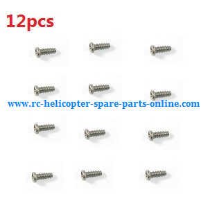 Wltoys WL F959 F959S Airplanes Helicopter spare parts todayrc toys listing secrews (12pcs)