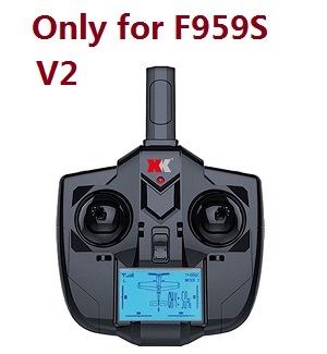Wltoys WL F959 F959S Airplanes Helicopter spare parts todayrc toys listing remote controller transmitter (Only for F959S V2)