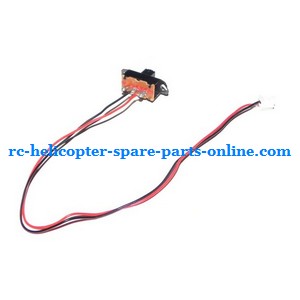 FQ777-502 helicopter spare parts todayrc toys listing on/off switch wire