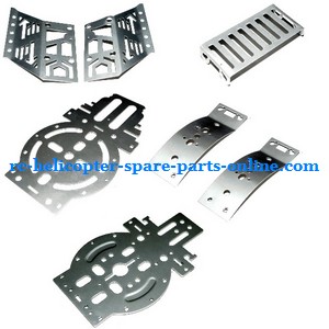 FQ777-502 helicopter spare parts todayrc toys listing metal frame set