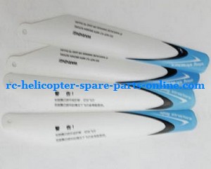 FQ777-505 helicopter spare parts todayrc toys listing main blades (Blue)