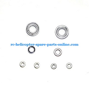 FQ777-603 helicopter spare parts todayrc toys listing 2x big bearing + 2x midum bearing + 4x small bearing (set)