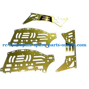 FQ777-777D FQ777-777 RC helicopter spare parts todayrc toys listing metal frame (Golden)