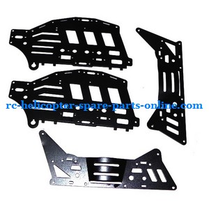 FQ777-777D FQ777-777 RC helicopter spare parts todayrc toys listing metal frame (Black)