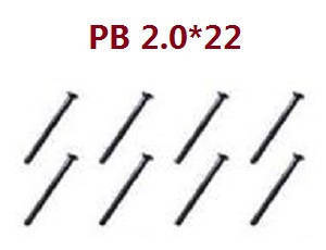 Feiyue FY01 FY02 FY03 FY03H FY04 FY05 RC truck car spare parts todayrc toys listing screws PB 2.0*22 8pcs - Click Image to Close