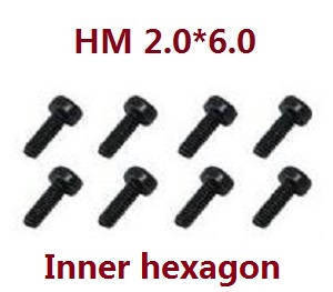 Feiyue FY01 FY02 FY03 FY03H FY04 FY05 RC truck car spare parts todayrc toys listing inner hexagon screws HM 2.0*6.0 8pcs Feiyue FY01 FY02 FY03 FY03H FY04 FY05 RC truck car spare parts todayrc toys listing inner hexagon screws HM 2.0*6.0 8pcs