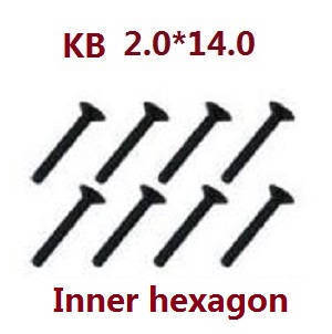 Feiyue FY01 FY02 FY03 FY03H FY04 FY05 RC truck car spare parts todayrc toys listing inner hexagon screws KB 2.0*14 8pcs Feiyue FY01 FY02 FY03 FY03H FY04 FY05 RC truck car spare parts todayrc toys listing inner hexagon screws KB 2.0*14 8pcs