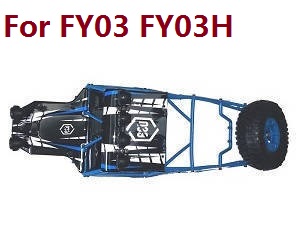 Feiyue FY01 FY02 FY03 FY03H FY04 FY05 RC truck car spare parts todayrc toys listing upper cover car shell frame assembly for FY03 FY03H (Blue)