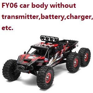 Feiyue FY06 car body without transmitter,battery,charger,etc. Red