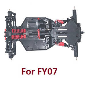 Feiyue FY06 FY07 RC truck car spare parts todayrc toys listing main body drive module assembly (Front + Middle + Rear) For FY07
