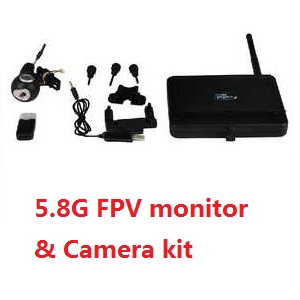 Fayee fy550 fy550-1 quadcopter spare parts todayrc toys listing 5.8G FPV monitor and camera kit set