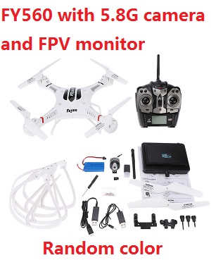 Fayee fy560 quadcopter with 5.8G camear and FPV monitor