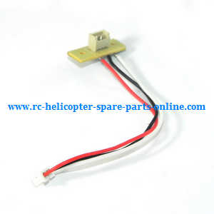 JJRC H10 quadcopter spare parts todayrc toys listing ON/OFF switch wire plug