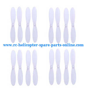 Hubsan H107C+ H107D+ RC Quadcopter spare parts todayrc toys listing main blades (White 4sets)