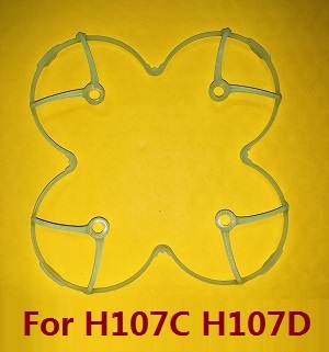 H107C H107D Hubsan X4 RC Quadcopter spare parts todayrc toys listing protection frame set Green - Click Image to Close