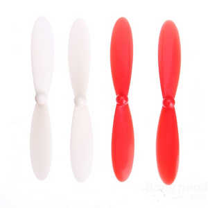 H107C H107D Hubsan X4 RC Quadcopter spare parts todayrc toys listing main blades (Red-White)