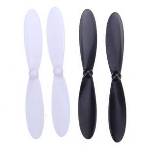H107L Hubsan X4 RC Quadcopter spare parts todayrc toys listing main blades (Black-White)