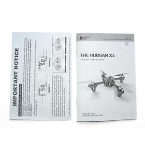 H107L Hubsan X4 RC Quadcopter spare parts todayrc toys listing English manual book