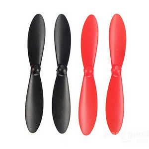 H107L Hubsan X4 RC Quadcopter spare parts todayrc toys listing main blades (Black-Red)