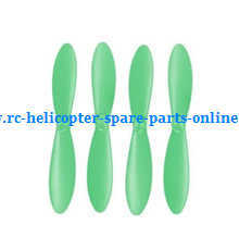 H107P Hubsan X4 Plus RC Quadcopter spare parts todayrc toys listing main blades (Green)