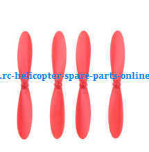 H107P Hubsan X4 Plus RC Quadcopter spare parts todayrc toys listing main blades (Red)