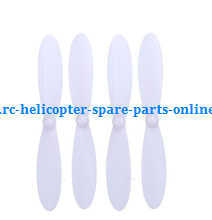 H107P Hubsan X4 Plus RC Quadcopter spare parts todayrc toys listing main blades (White)