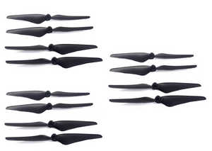 Hubsan H109S X4 Pro RC Quadcopter spare parts todayrc toys listing main blades (Black 3sets)