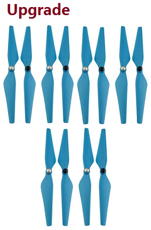 Hubsan H109S X4 Pro RC Drone spare parts todayrc toys listing upgrade main blades (Blue) 3sets