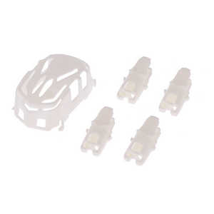 Hubsan H111 H111C H111D RC Quadcopter spare parts todayrc toys listing body cover and motor deck (H111 White)