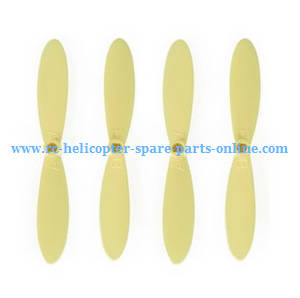Hubsan H122D RC Quadcopter spare parts todayrc toys listing main blades (Yellow)