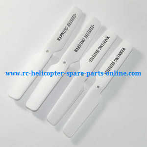 JJRC H12C H12W H12 quadcopter spare parts todayrc toys listing main blades propellers (White)