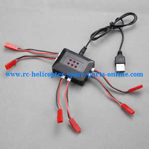 DFD F181 F181C F181W F181D quadcopter spare parts todayrc toys listing 1-6 JTS plug charger box + USB charger cable
