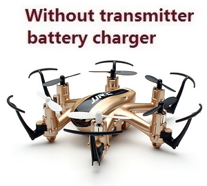 JJRC H20 quadcopter without transmitter battery charger etc. BNF Gold - Click Image to Close