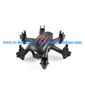 JJRC H20C H20W quadcopter spare parts todayrc toys listing upper and lower cover (Black-Red)