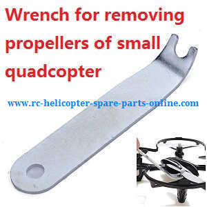 JJRC H20C H20W quadcopter spare parts todayrc toys listing Wrench for removing propellers of small quadcopter